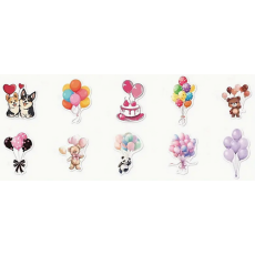 Balloon Stickers 10's